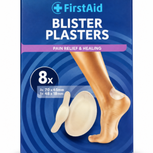 FirstAid — Pansements pour ampoules, boîte de 8